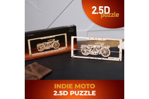 Puzzle 2,5D Indie Moto